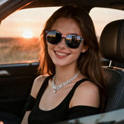 HAOLOTA 2pcs Classic Round Sunglasses Women SG8081-2P