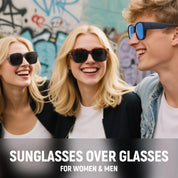 HAOLOTA 3pcs Polarized Over Sunglasses Men Women SG1824-3P