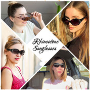 HAOLOTA Rhinestone Surround Sunglasses Women SG0008