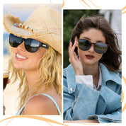 HAOLOTA Cat Eye Sunglasses Over Glasses Women SG0189