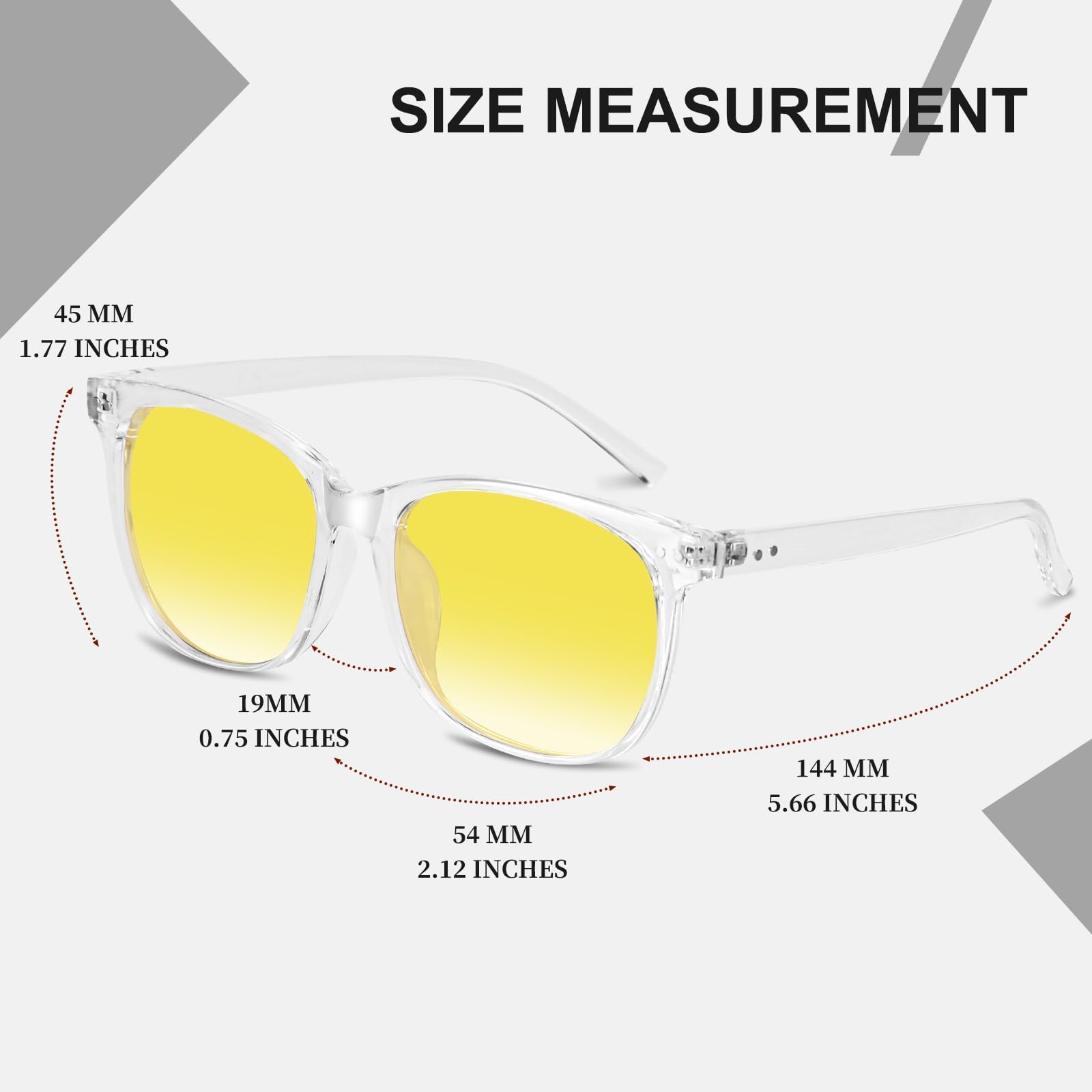 HAOLOTA Anti Glare Night Driving Glasses Women NV8081