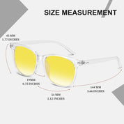 HAOLOTA Anti Glare Night Driving Glasses Women NV8081