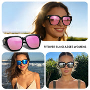 HAOLOTA Square Shapes Fit-Over Sunglasses SG0512