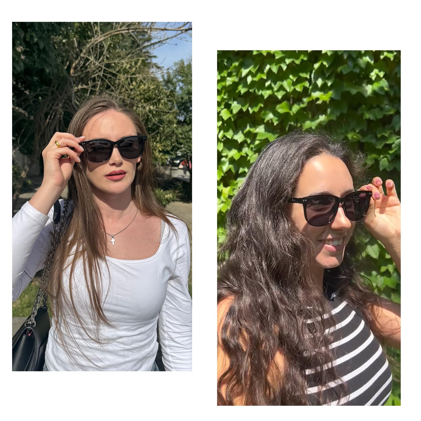 HAOLOTA 2pcs Classic Round Sunglasses Women SG8081-2P