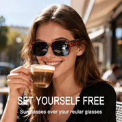 HAOLOTA 3pcs Polarized Over Sunglasses Men Women SG1824-3P