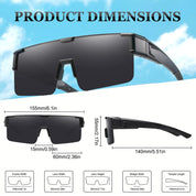 HAOLOTA Cycling Sunglasses Over Glasses Men SG0191