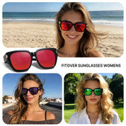HAOLOTA Square Shapes Fit-Over Sunglasses SG0512