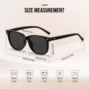 HAOLOTA 2pcs Classic Round Sunglasses Women SG1825-2P