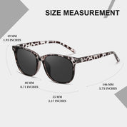 HAOLOTA 2pcs Classic Round Sunglasses Women SG8081-2P