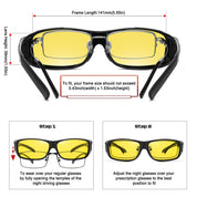 HAOLOTA Night Driving Over Glasses Men Women NV0154