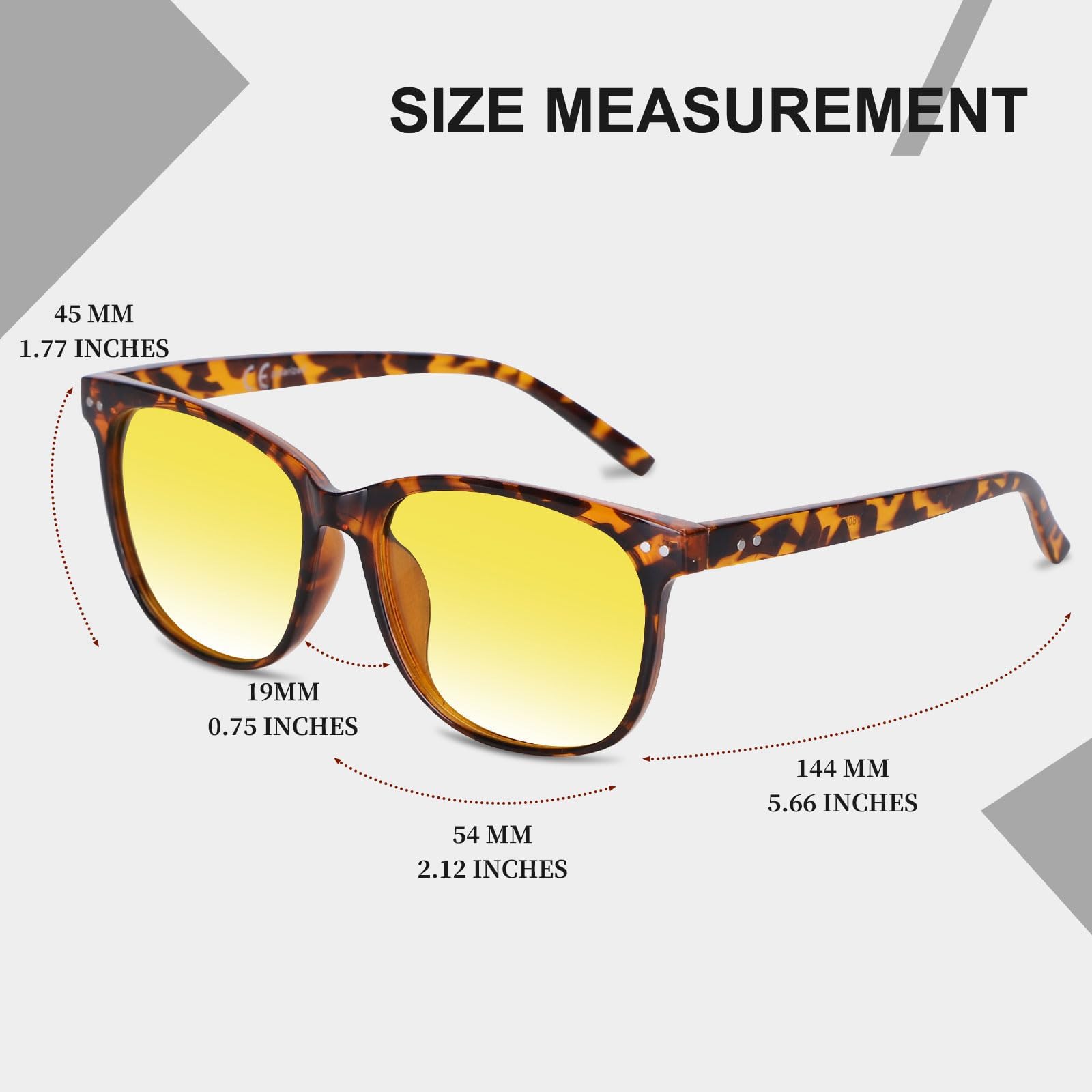 HAOLOTA Anti Glare Night Driving Glasses Women NV8081