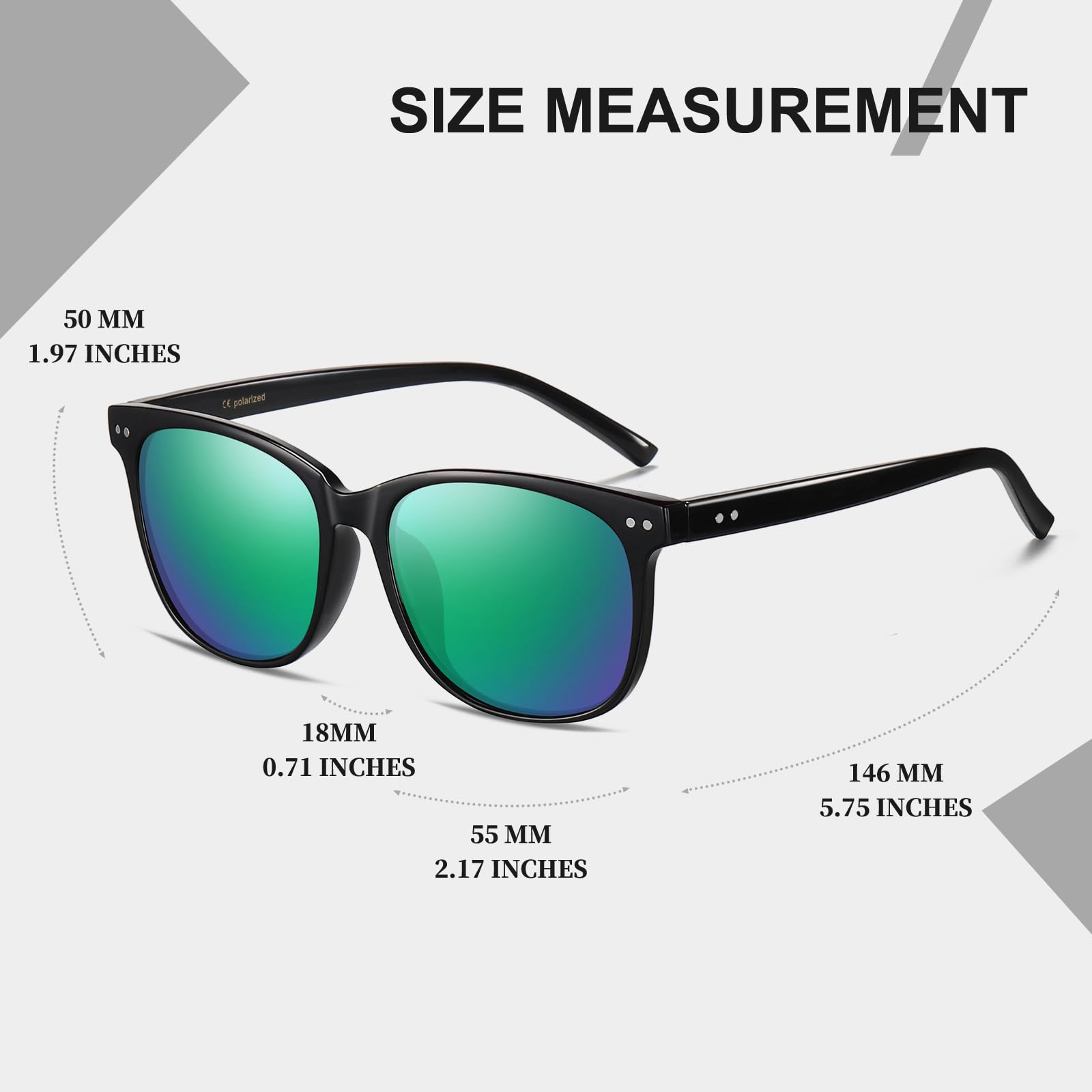 HAOLOTA 2pcs Classic Round Sunglasses Women SG8081-2P