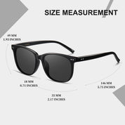 HAOLOTA 2pcs Classic Round Sunglasses Women SG8081-2P