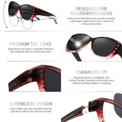 HAOLOTA Rhinestone Fit Over Sunglasses Women SG0107