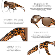 HAOLOTA Rhinestone Fit Over Sunglasses Women SG0107