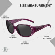 HAOLOTA Rhinestone Surround Sunglasses Women SG0008