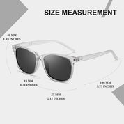 HAOLOTA 2pcs Classic Round Sunglasses Women SG8081-2P