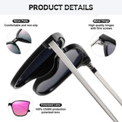 HAOLOTA Metal Frame Cat Eye Sunglasses Women SG1066