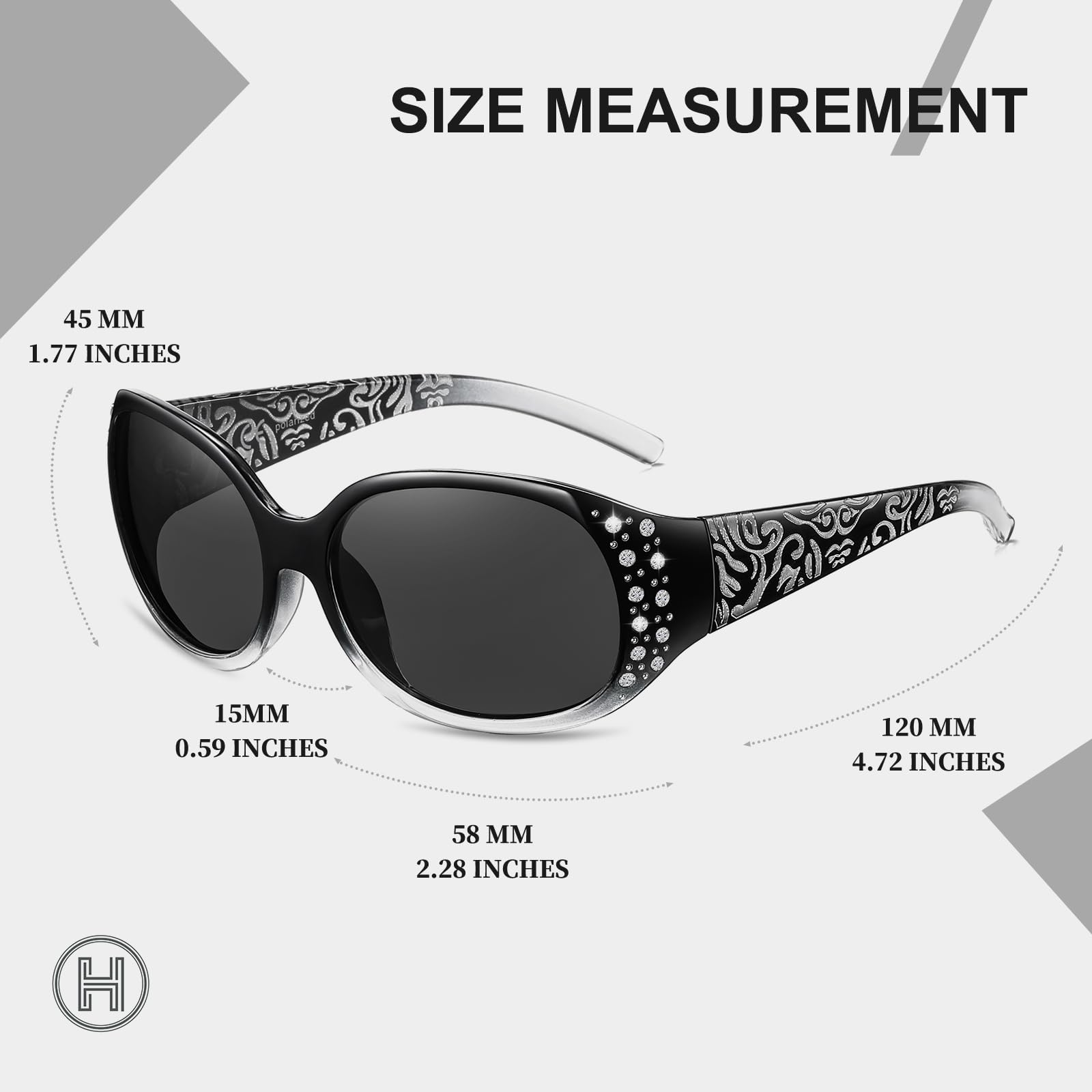 HAOLOTA Rhinestone Surround Sunglasses Women SG0008