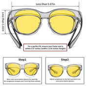 HAOLOTA Night Driving Glasses Over Glasses Women NV0179