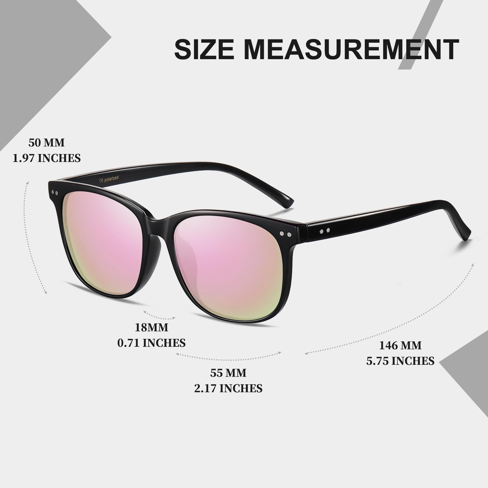 HAOLOTA 2pcs Classic Round Sunglasses Women SG8081-2P