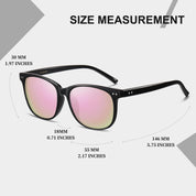HAOLOTA 2pcs Classic Round Sunglasses Women SG8081-2P