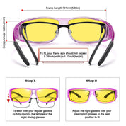 HAOLOTA Night Driving Over Glasses Men Women NV0311