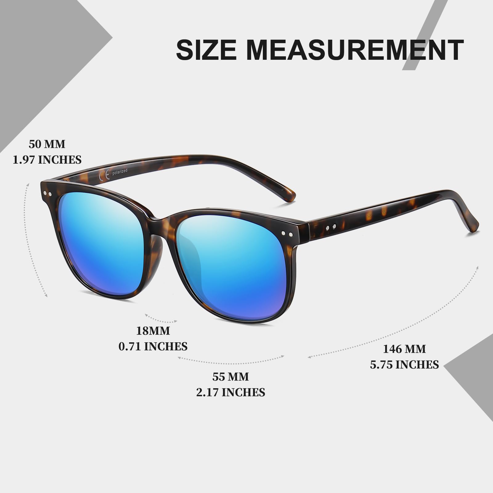 HAOLOTA 2pcs Classic Round Sunglasses Women SG8081-2P