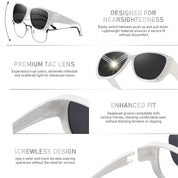 HAOLOTA Rhinestone Fit Over Sunglasses Women SG0107