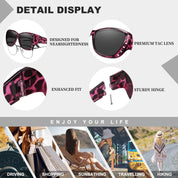 HAOLOTA Rhinestone Fit Over Sunglasses Women SG0107