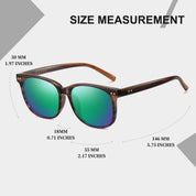 HAOLOTA 2pcs Classic Round Sunglasses Women SG8081-2P