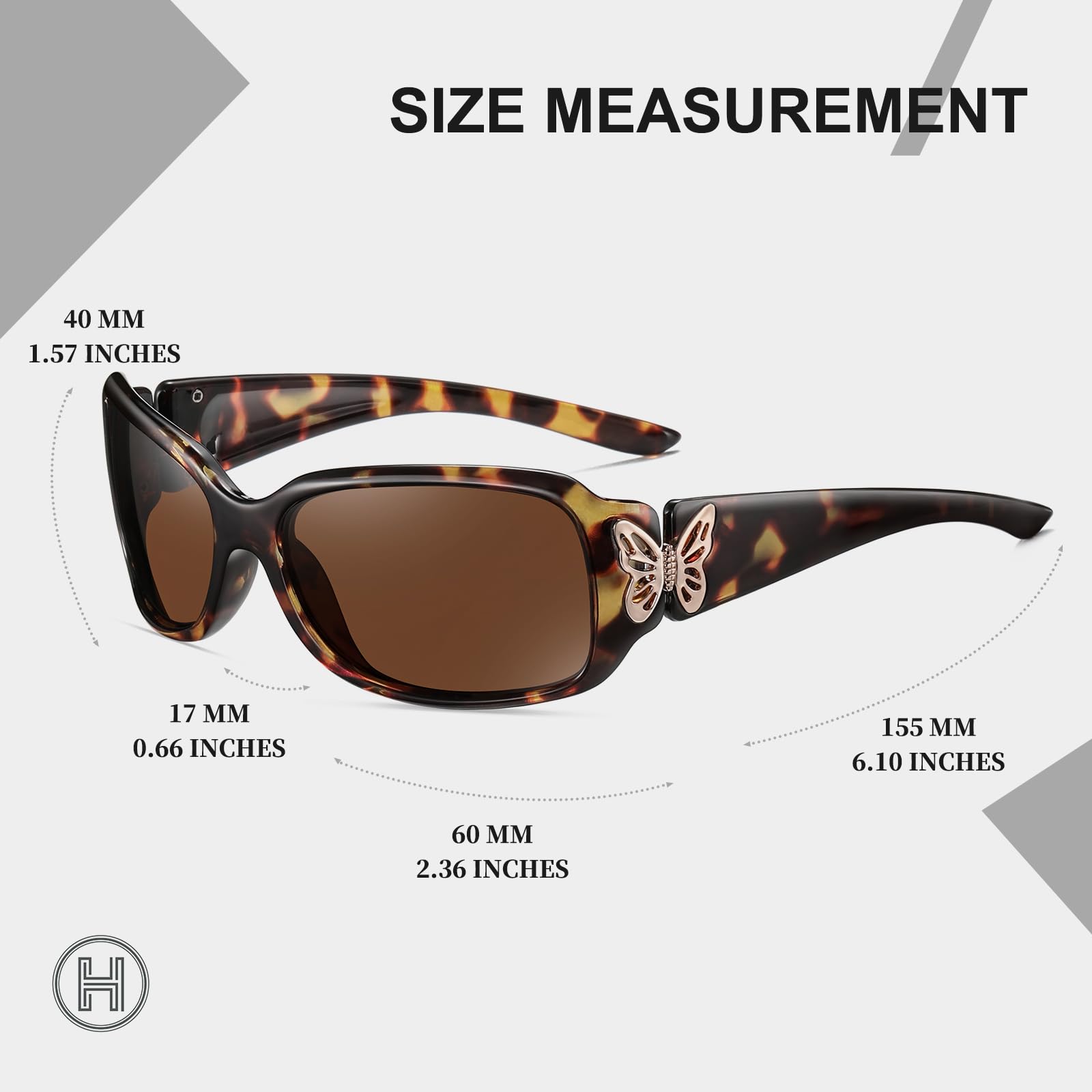 HAOLOTA Butterfly Design Sunglasses Women SG0012