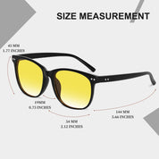 HAOLOTA Anti Glare Night Driving Glasses Women NV8081