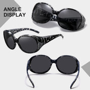 HAOLOTA Rhinestone Fit Over Sunglasses Women SG0108