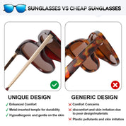 HAOLOTA Metal Frame Cat Eye Sunglasses Women SG1066