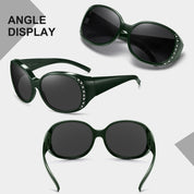 HAOLOTA Rhinestone Fit Over Sunglasses Women SG0108