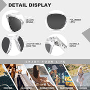 HAOLOTA 2pcs Classic Round Sunglasses Women SG8081-2P