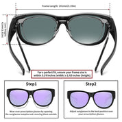 HAOLOTA Cat Eye Sunglasses Over Glasses Women SG0173