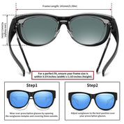 HAOLOTA Cat Eye Sunglasses Over Glasses Women SG0173