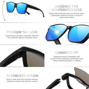 HAOLOTA Square Shades Fit-Over Sunglasses Men SG0174M
