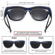 HAOLOTA Cat Eye Sunglasses Over Glasses Women SG0173