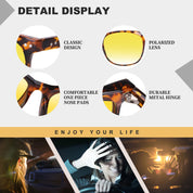 HAOLOTA Anti Glare Night Driving Glasses Women NV8081