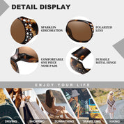 HAOLOTA Rhinestone Surround Sunglasses Women SG0008
