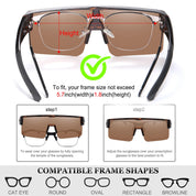 HAOLOTA Cycling Sunglasses Over Glasses Men SG0191