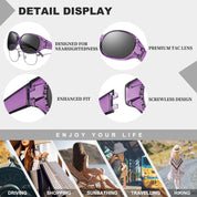 HAOLOTA Rhinestone Fit Over Sunglasses Women SG0108