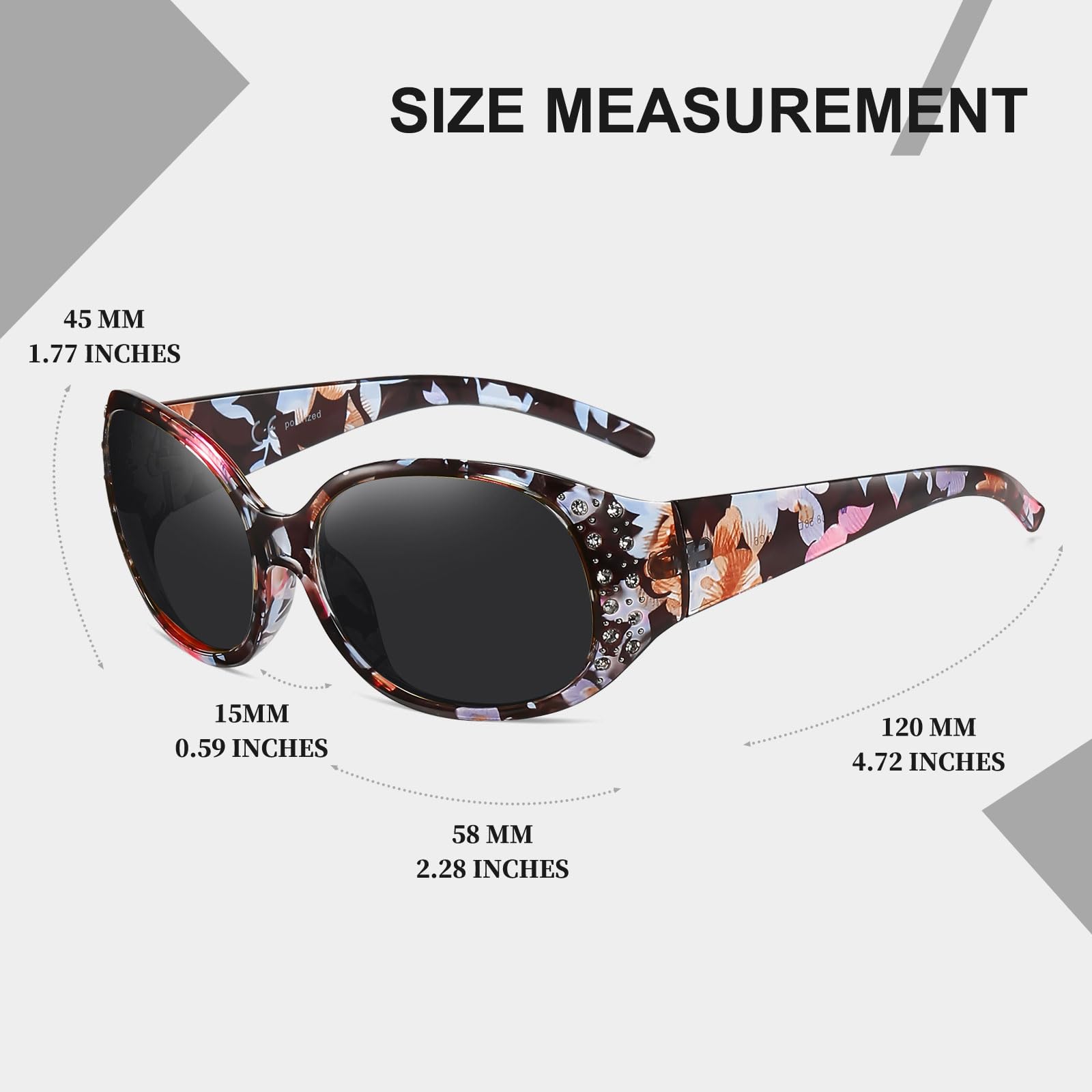 HAOLOTA Rhinestone Surround Sunglasses Women SG0008