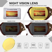 HAOLOTA Rhinestone Night Driving Glasses Women NV0008