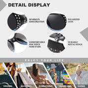 HAOLOTA Rhinestone Surround Sunglasses Women SG0008
