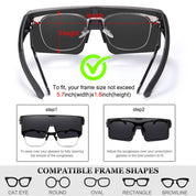 HAOLOTA Cycling Sunglasses Over Glasses Men SG0191