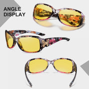HAOLOTA Butterfly Night Driving Glasses Women NV0012